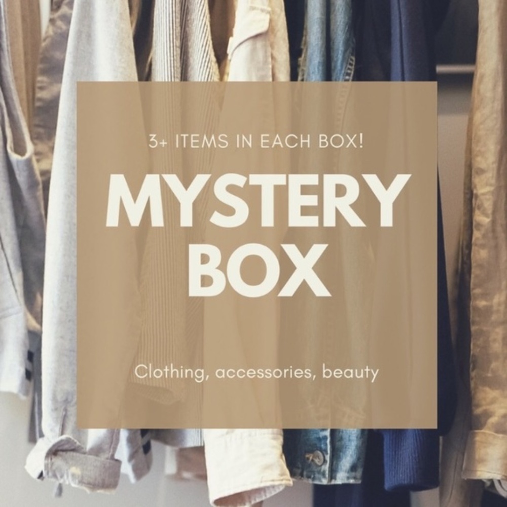 NEW MINI Mystery Box 3 piece item Choose your size